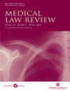 Medical Law Review雜志封面